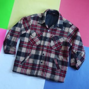 Vintage Kingsport Essential Wool Plaid Jacket